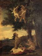 Nicolas Poussin Cupids and Genii oil painting picture wholesale